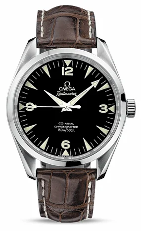 Omega Seamaster Aqua Terra 150M Co-Axial 39.2 Railmaster / Brown Alligator 2803.52.37 (28035237)